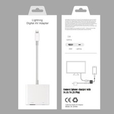 8 Pin to HDMI Digital TV AV