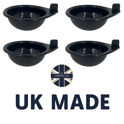 Egg poacher plastic - egg, black