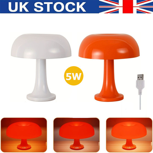 Led mushroom table lamp - led,