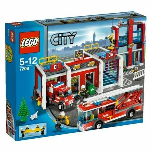Lego city fire - fire, (7208)