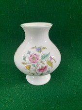 MINTON HADDON HALL BONE CHINA ~ UNUSUAL SMALL BULBOUS SHAPE VASE