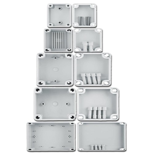 Square abs plastic box outdoor - square,