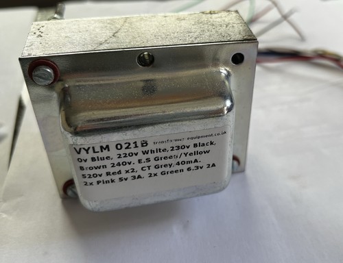 Valve guitar amplifier - valve, mains