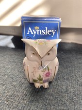 Aynsley Fine Bone China Owl
