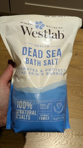 Westlab dead sea bath salt - sea,