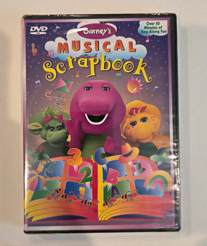 Barney musical scrapbook dvd - barney's,