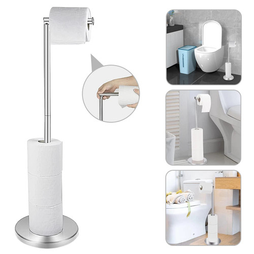Stainless steel toilet roll - stainless,