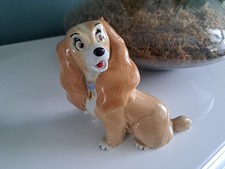 WADE Lady & The Tramp Figurine 14" Excellent