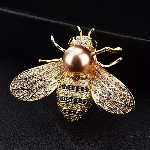 Design insect bee brooch - design, –