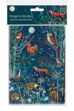 Winter’s Tale Animal Advent Calendar Card 170 x 120 mm with env Roger la Borde