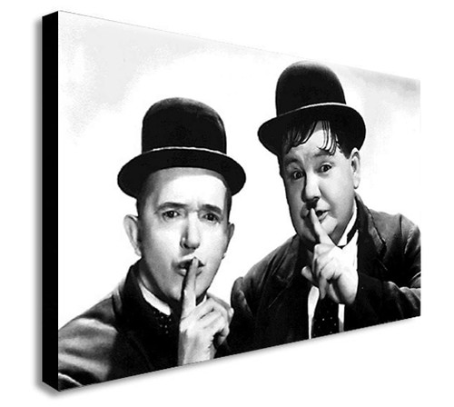 Laurel and hardy shush - hardy,