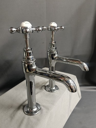 Chrome pillar taps ideal - chrome,
