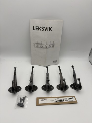 Ikea leksvik double wall hooks - double,