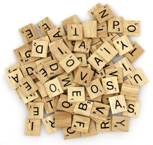 Individual tiles letters - individual,