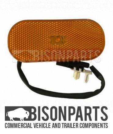 Amber led side - amber, lamp