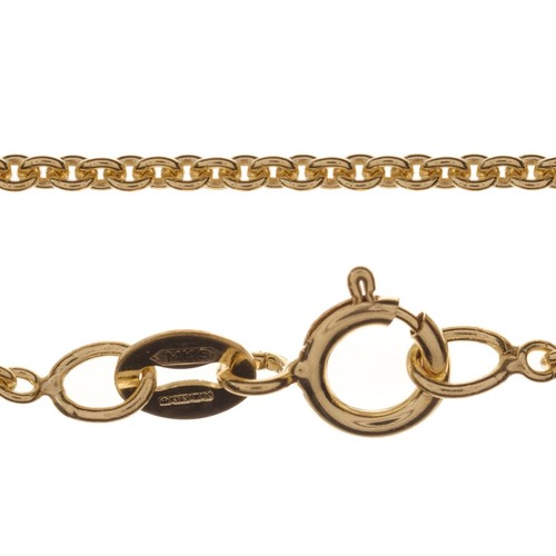 Gold chain necklace - gold,