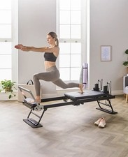 Aldi Pilates Reformer Stretch Machine - Foldable Home Gym Equipment Brand NEW