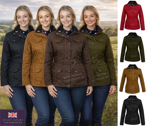 Ladies wax coat - coat, jacket