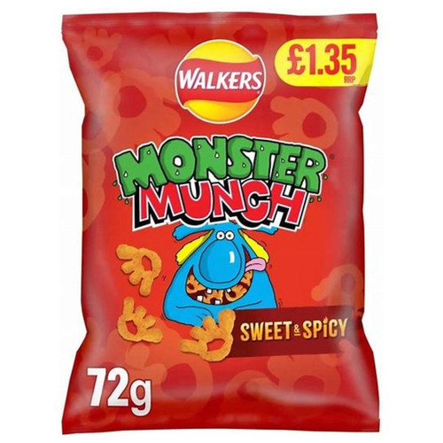 Monster munch sweet - munch, spicy