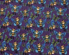 BUTTERFLY BEES ON STRETCH