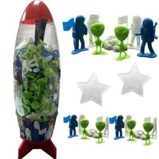 Kids Space Rocket Playset Toys & Playmat - Astronaut Space 127pc Toy Set Gift UK