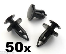 50x ATV Fender Clips- Quad Trim Cover Clip Honda TRX Foreman Kawasaki KFX Suzuki