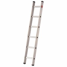 Hailo aluminium leaning ladder "ProfiStep ® uno" 6 rungs