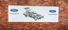 ford CAPRI MK2 3.0S PVC BANNER