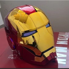 Iron Man MK5 1:1 Helmet Marvel Electric Voice Control Wearable/Birthday Gift NEW