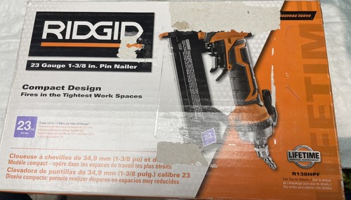 Ridgid gauge pin nail - 23, gun