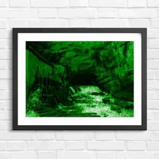 Old Mill and Waterfall in