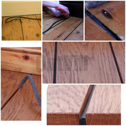 Floorboard gap filler - floorboard,