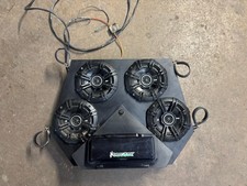 2008-2014 Polaris RZR Razor 570 800 900 4 speaker Stereo radio UTV Kicker