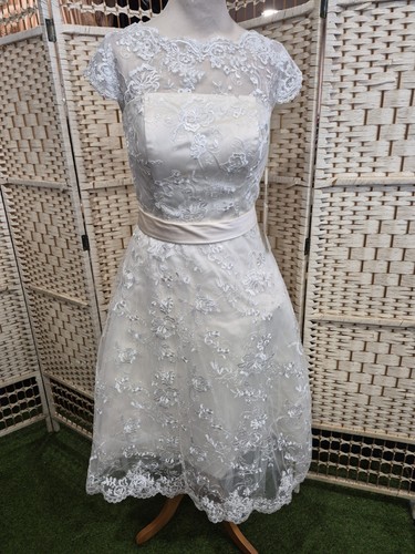 Abaowedding lace overlay - lace, tea