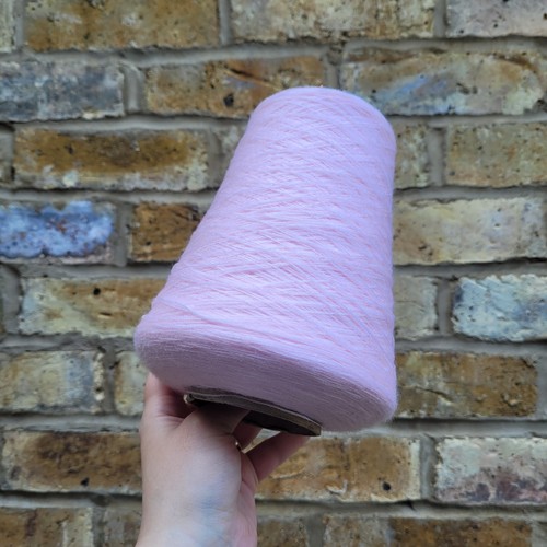 350g pink wool cone 500 - 350g,