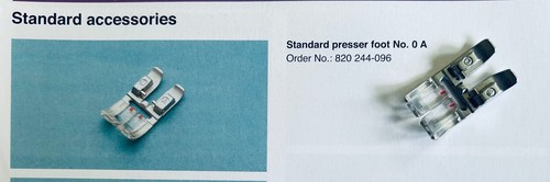 Genuine pfaff standard - genuine, presser