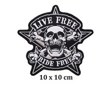 Live Free Ride Free Skull
