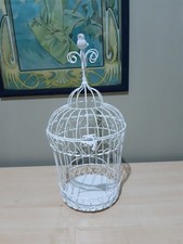 White Decorative Birdcage