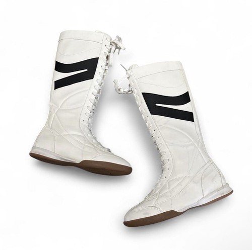 Vintage style boxing boots - style,