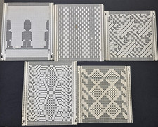 PASSAP KNITTING MACHINE DUOMATIC 80 40 STITCH PUNCH CARDS USER DESIGNS CHOICE