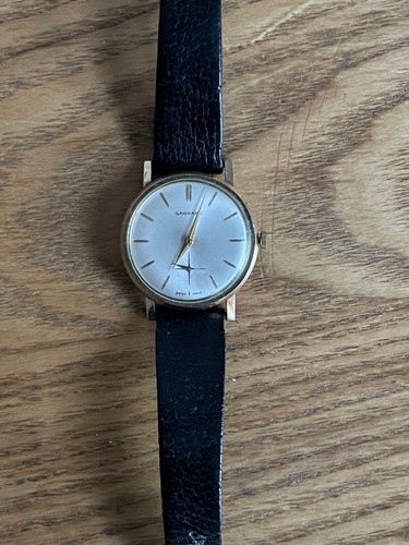 Mens garrard 9ct gold watch - garrard,