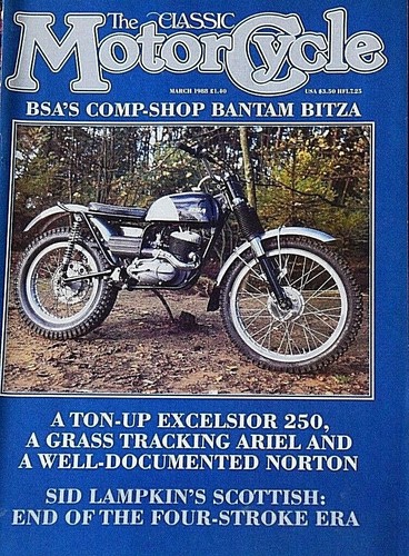Classic motorcycle mar 1988 - classic,