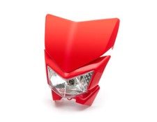 RED Motorcycle Headlight Mask