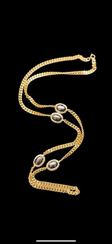 Vintage chunky gold plated - vintage,