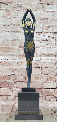 Cold painted bronze cabaret - bronze,