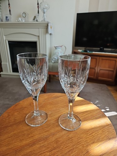 Pair galway crystal wine - pair,