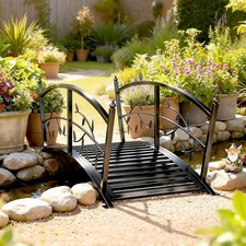 1.2M Metal Garden Bridge with