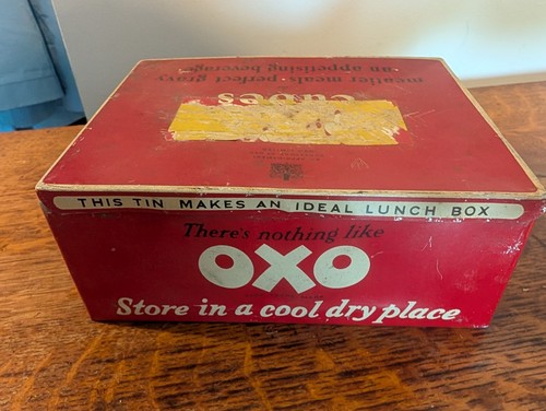 Vintage oxo cubes - oxo,