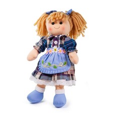 Bigjigs Toys Katie Doll - MEDIUM Ragdoll Cuddly Toy