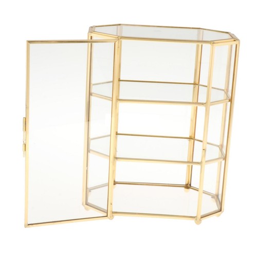 Glass jewelry storage box - glass,